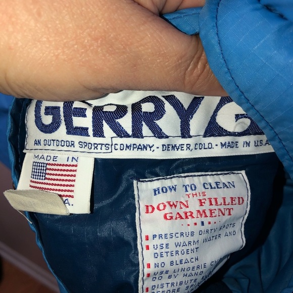 Vintage GERRY Quilted Down Reversible Vest Sz L - Picture 4 of 11